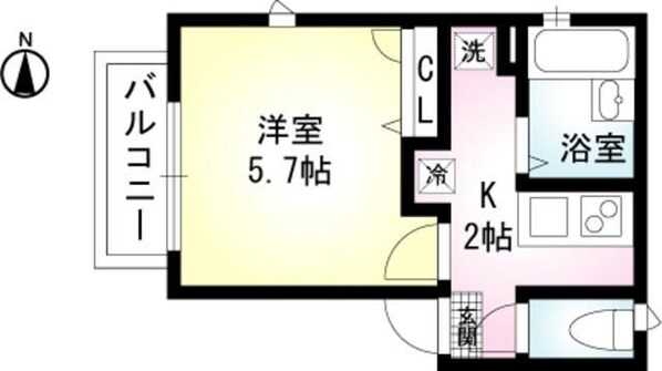 リビオンの物件間取画像